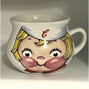 Vintage 1998 Campbell Soup Large Ceramic Stoneware Mug Bowl